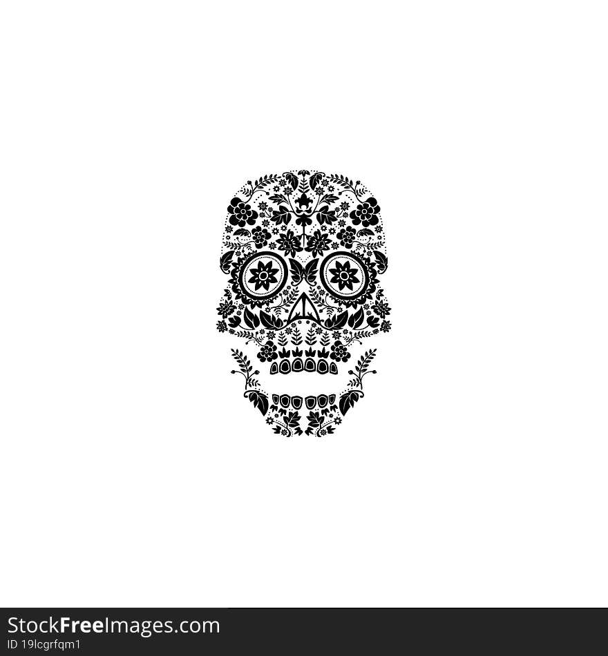 Day Of The Dead Skull