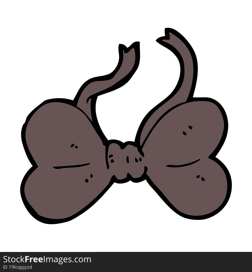 cartoon bow tie