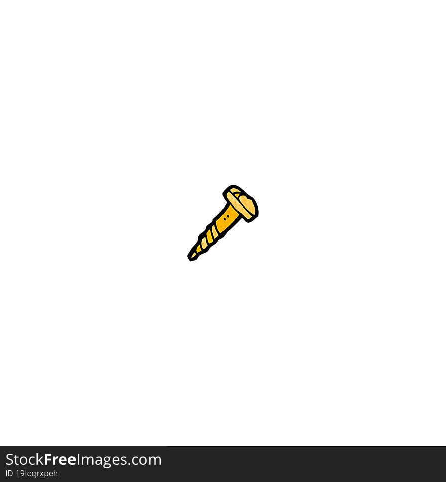 cartoon screw