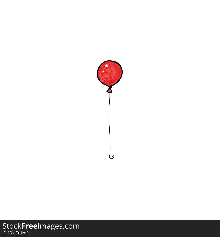 cartoon balloon