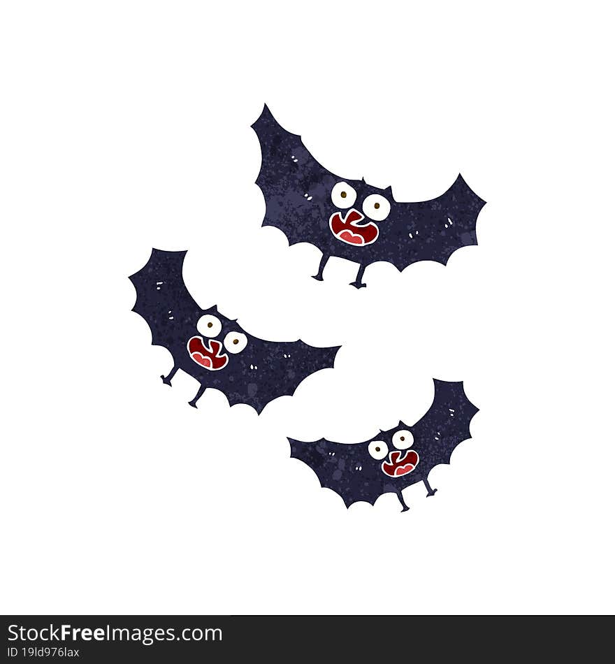 cartoon bats