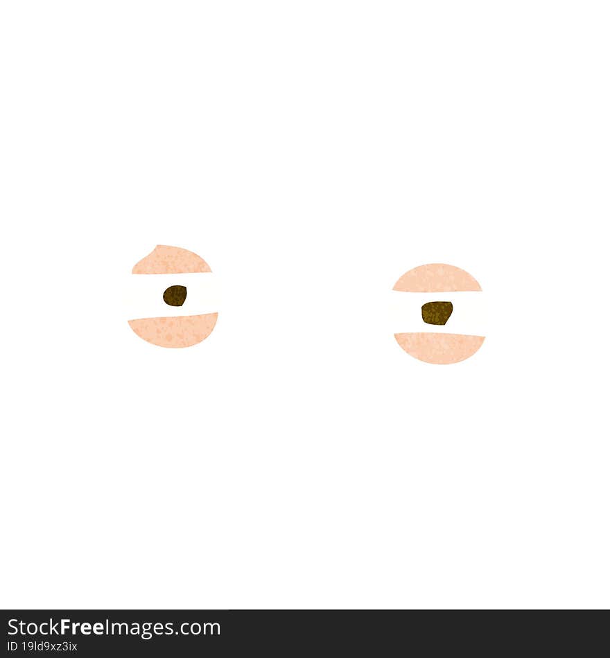 cartoon narrowed eyes