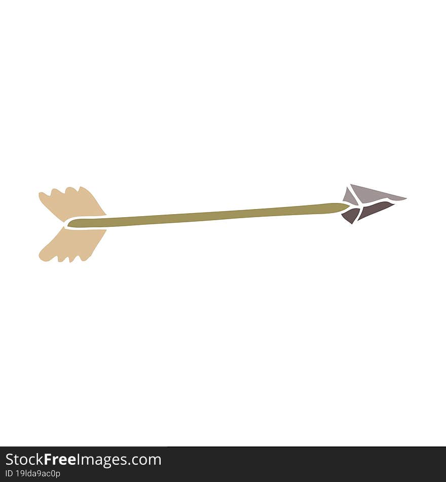 cartoon doodle arrow