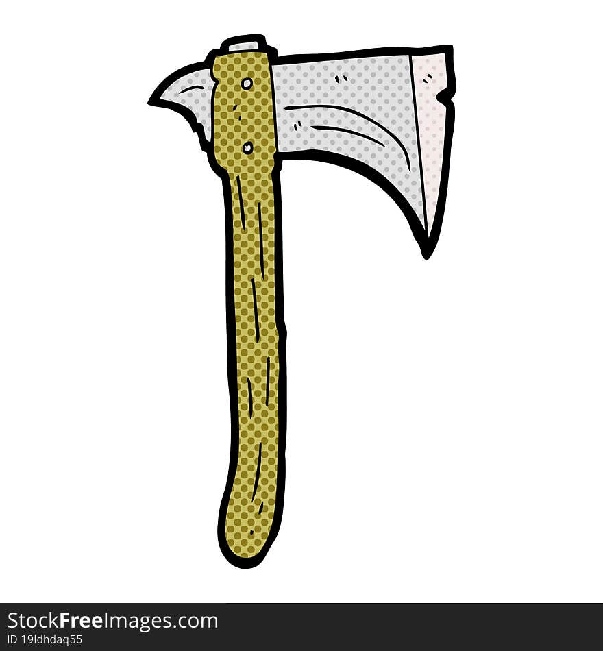 cartoon axe