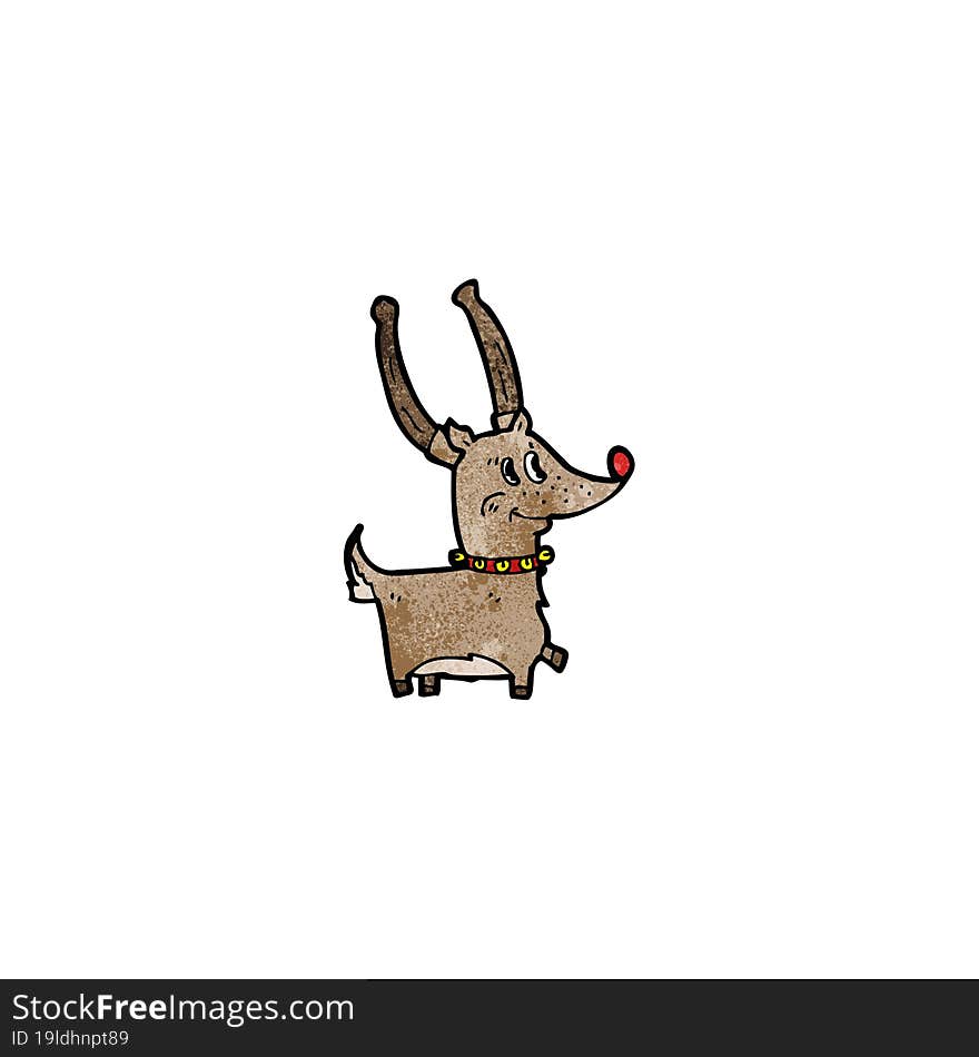 cartoon reindeer