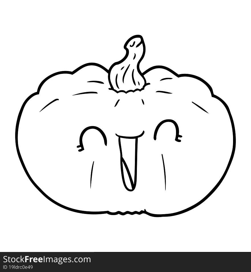 cartoon pumpkin. cartoon pumpkin