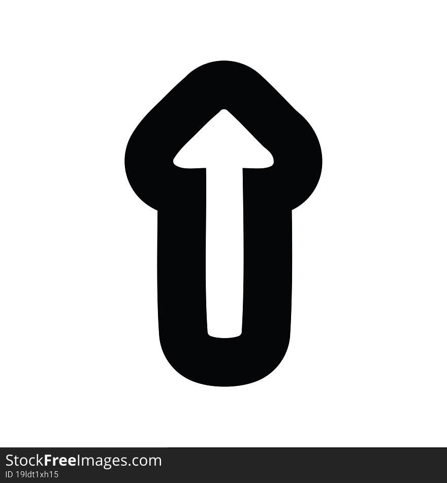 pointing arrow icon