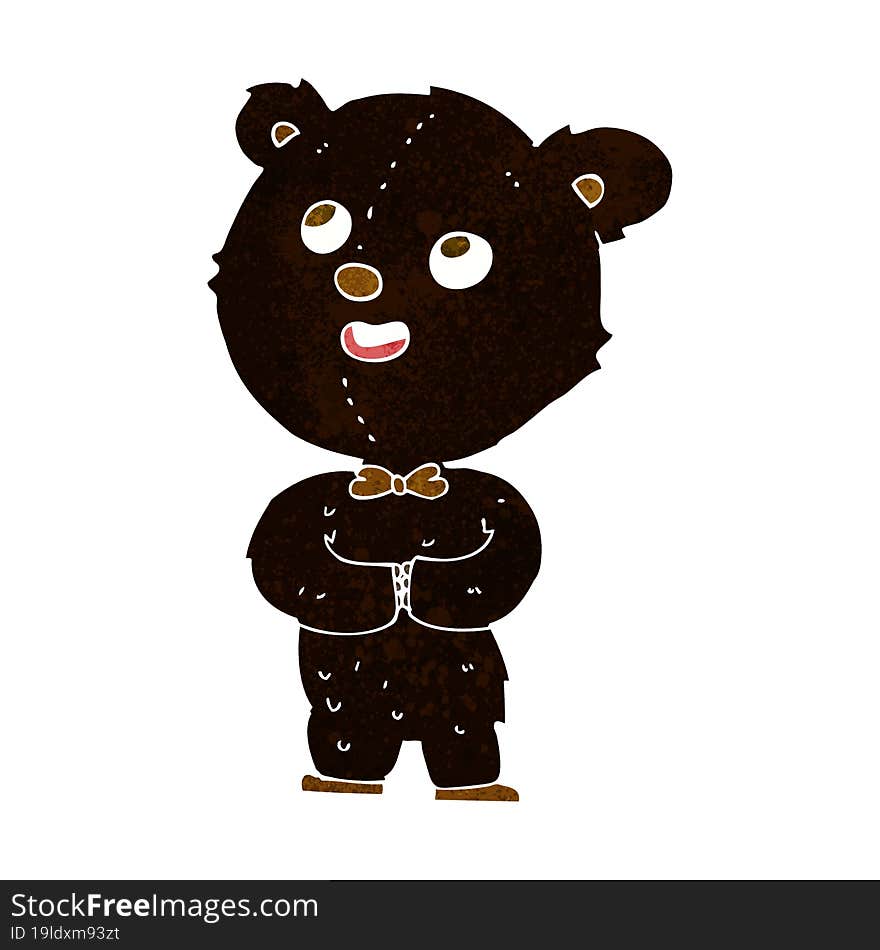 cartoon cute teddy bear