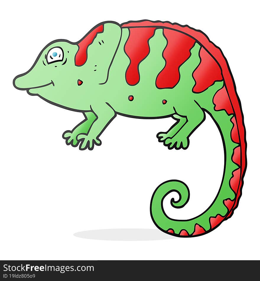 Cartoon Chameleon