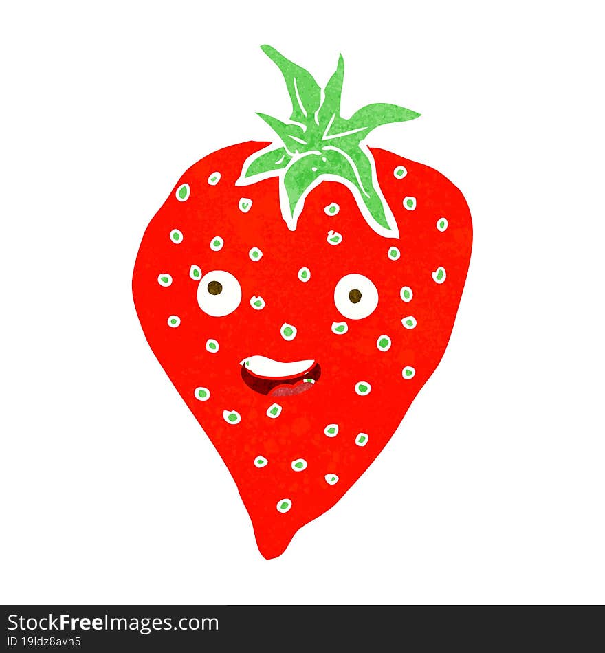 cartoon strawberry