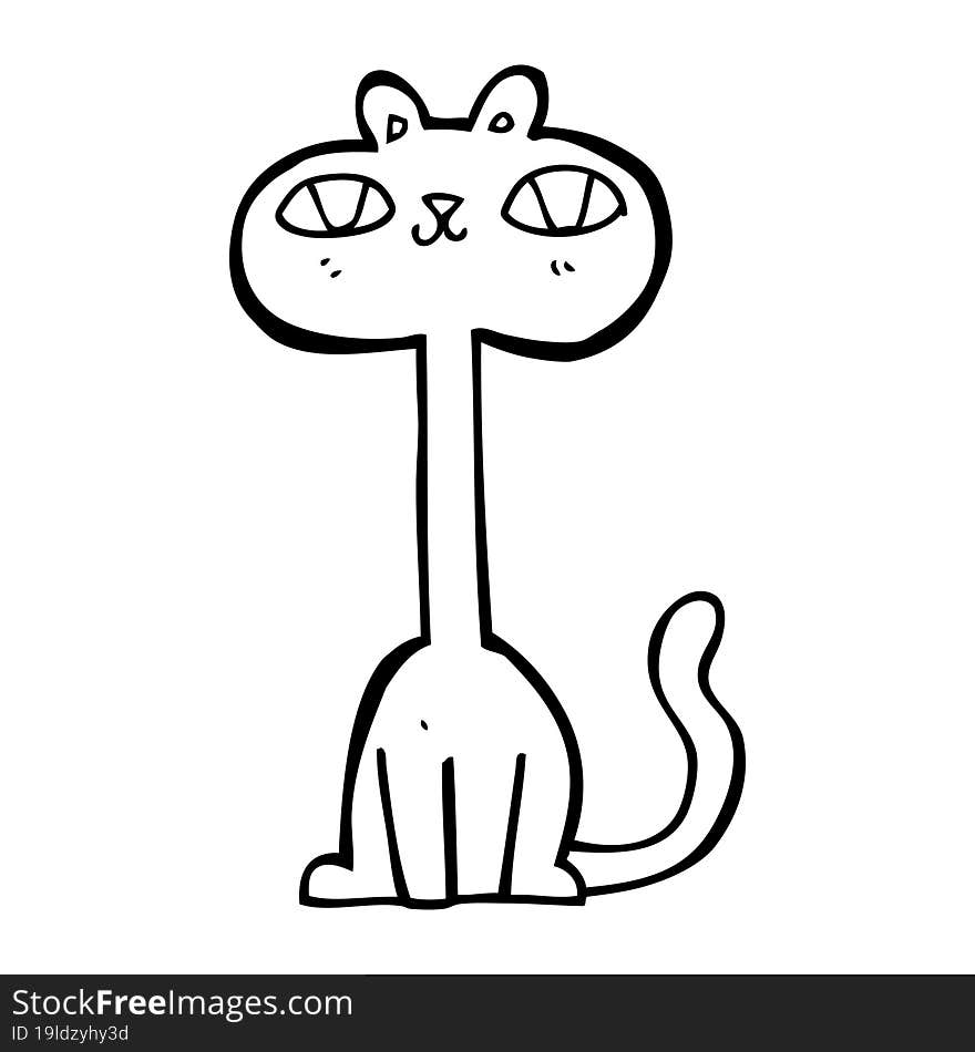 cartoon cat