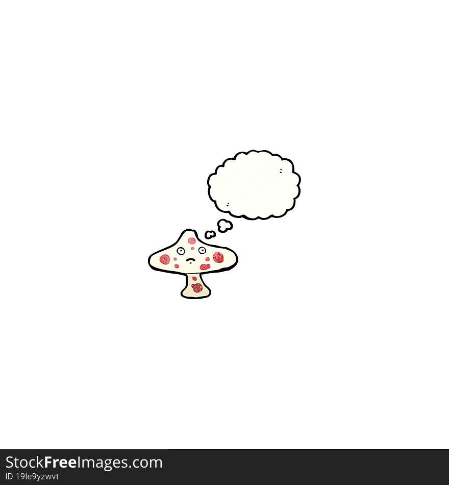 cartoon toadstool