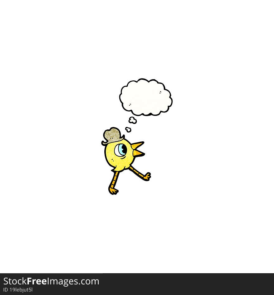 Funny Cartoon Bird