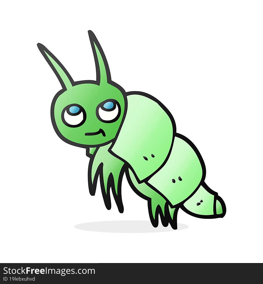 cartoon little bug