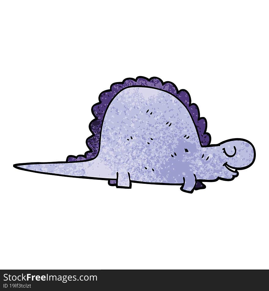 cartoon doodle prehistoric dinosaur