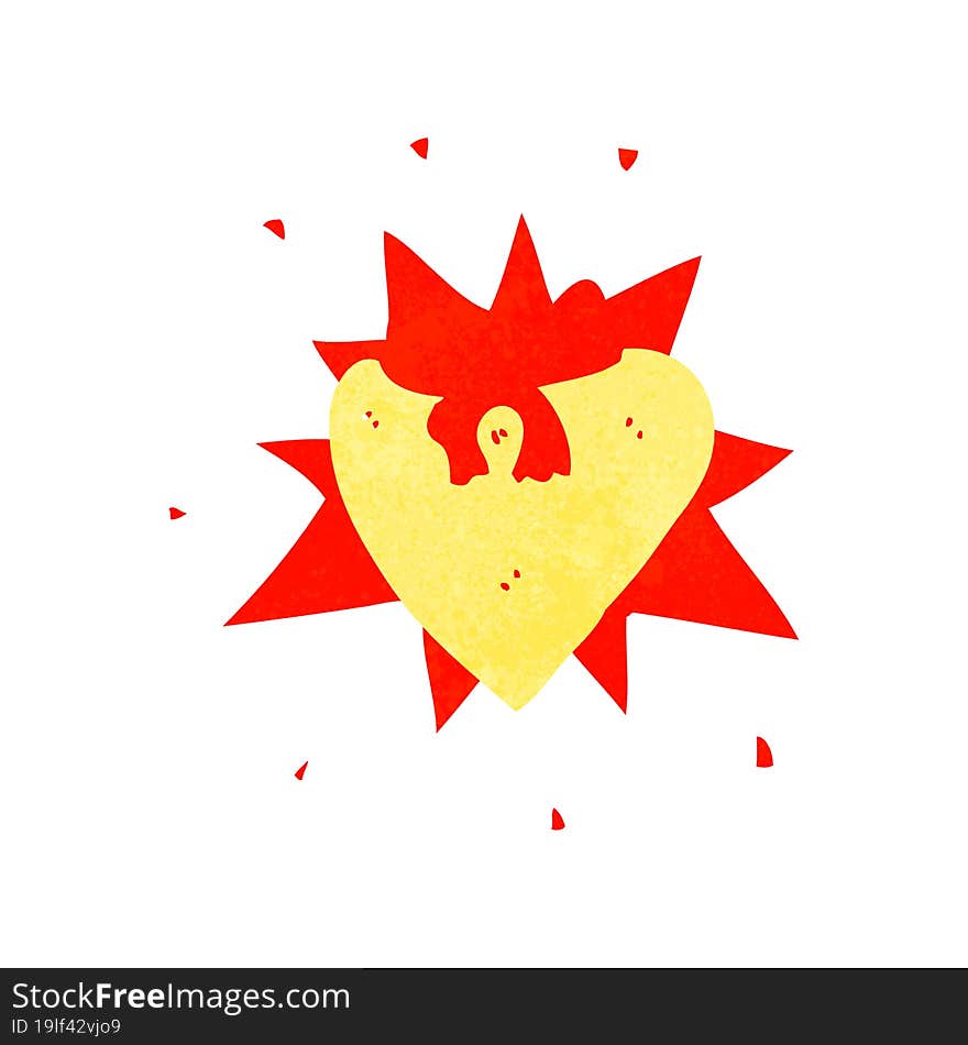 cartoon love heart