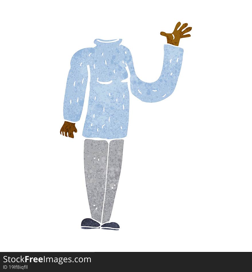 cartoon headless body (mix and match cartoons or add own photo