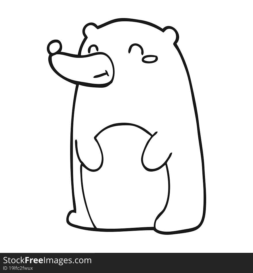 cute cartoon bear