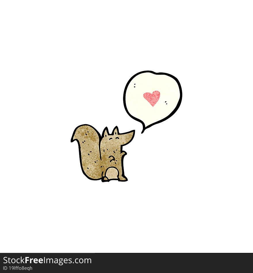 Cartoon Squirrel