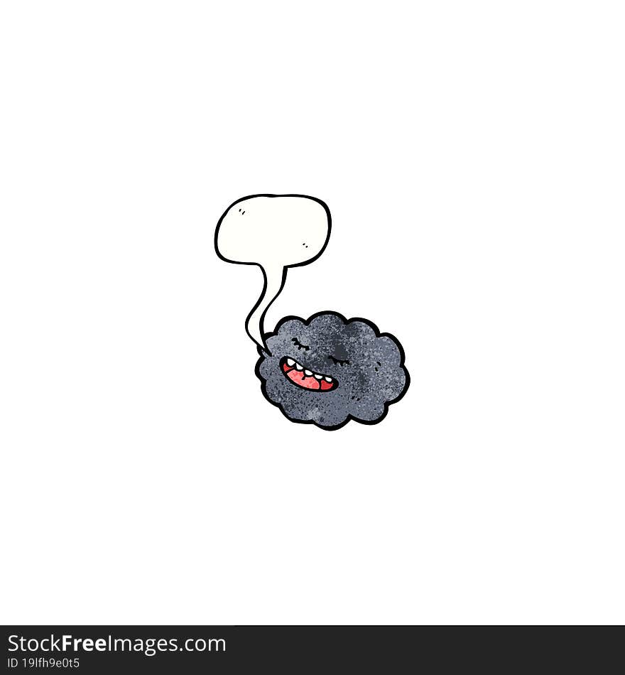 Cartoon Raincloud