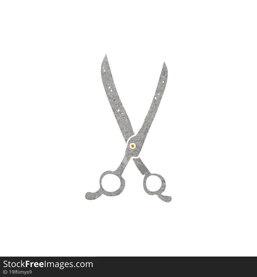 cartoon scissors