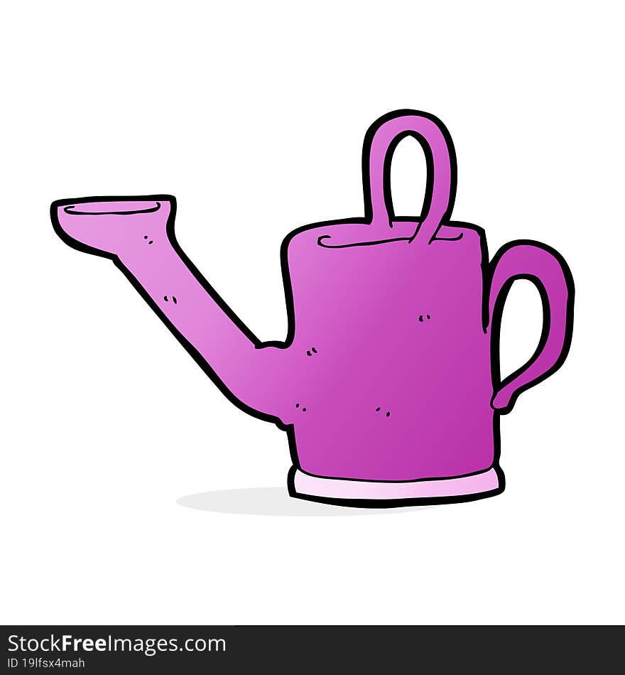 watering can cartoon