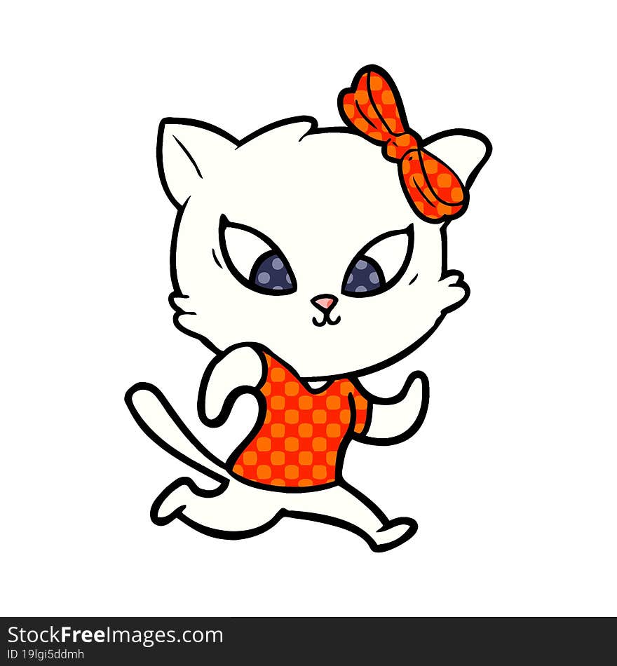 cartoon cat. cartoon cat