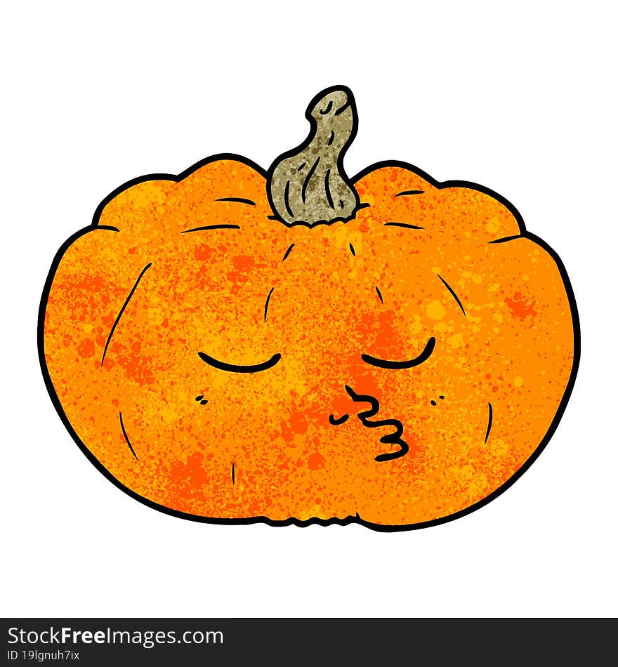 cartoon pumpkin. cartoon pumpkin