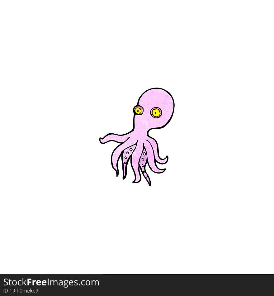 Cartoon Octopus