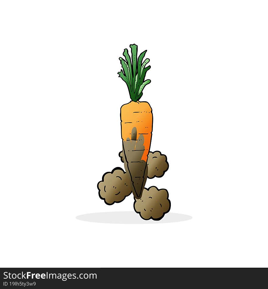 cartoon carrot