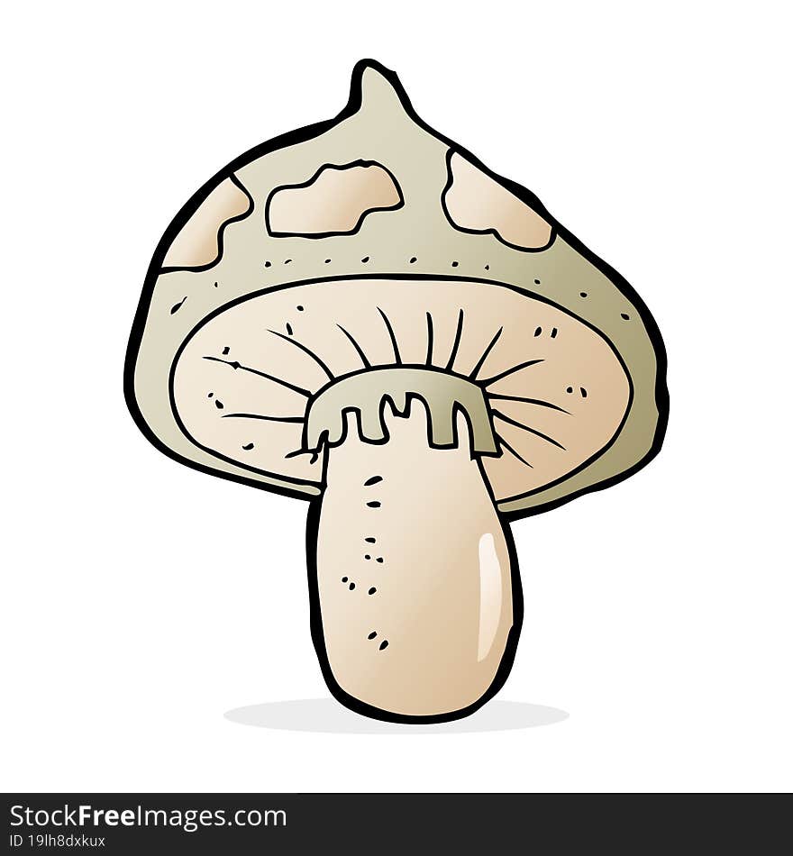 Cartoon Toadstool