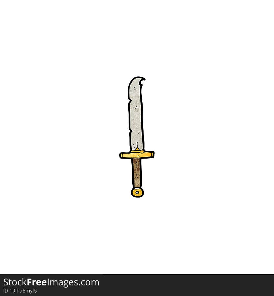 cartoon sword