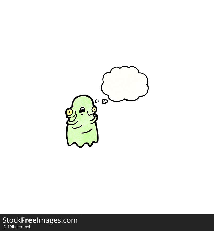 spooky ghost cartoon