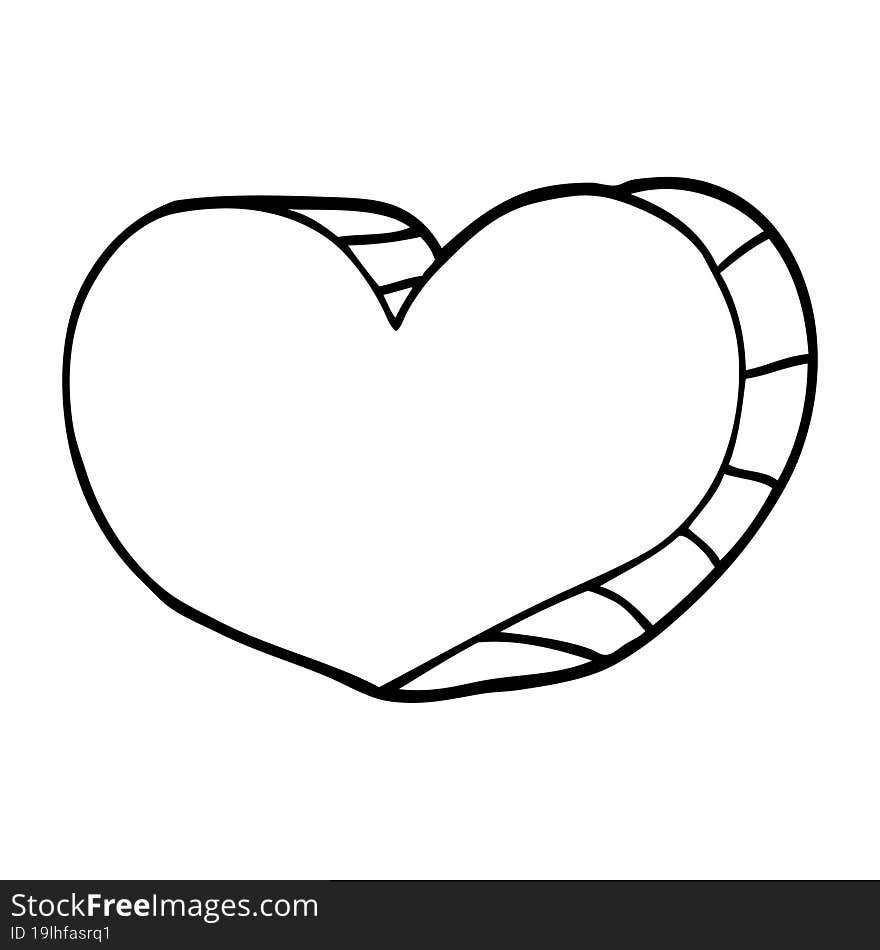 Cartoon Love Heart