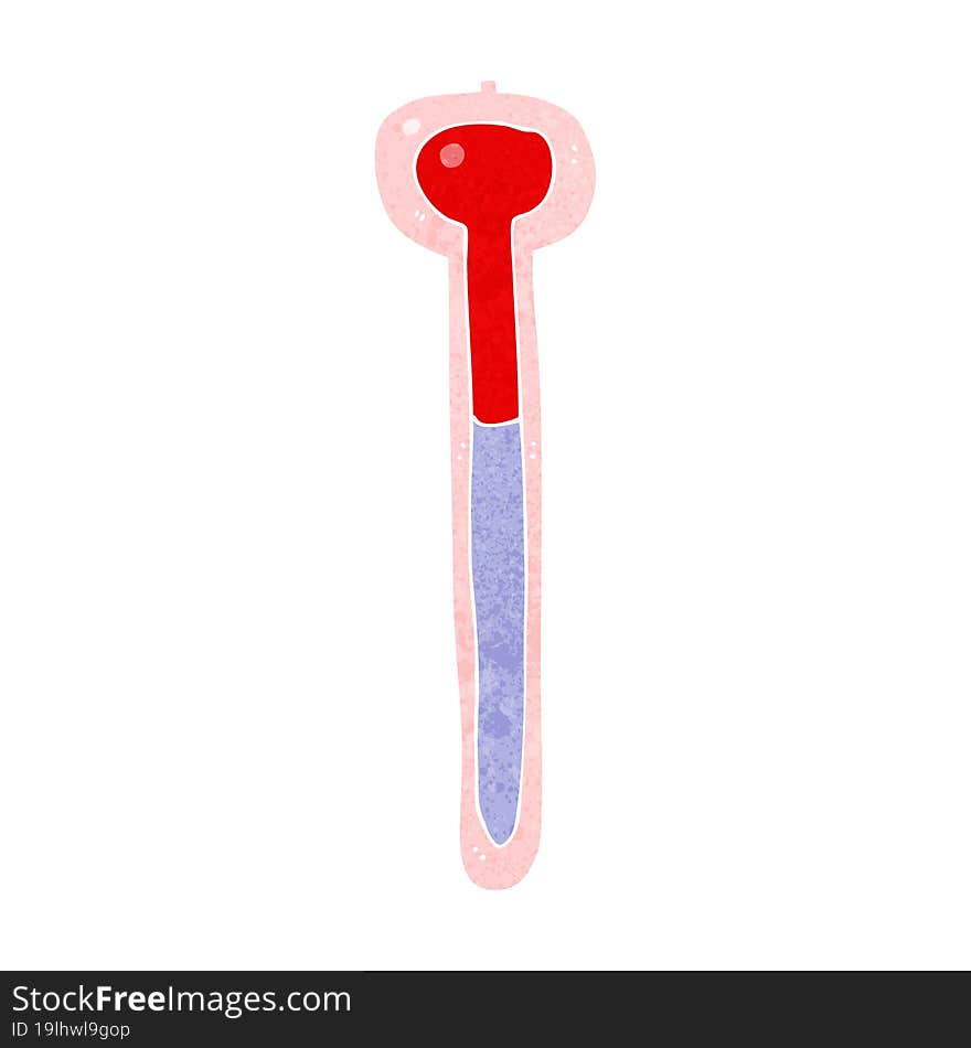 cartoon thermometer