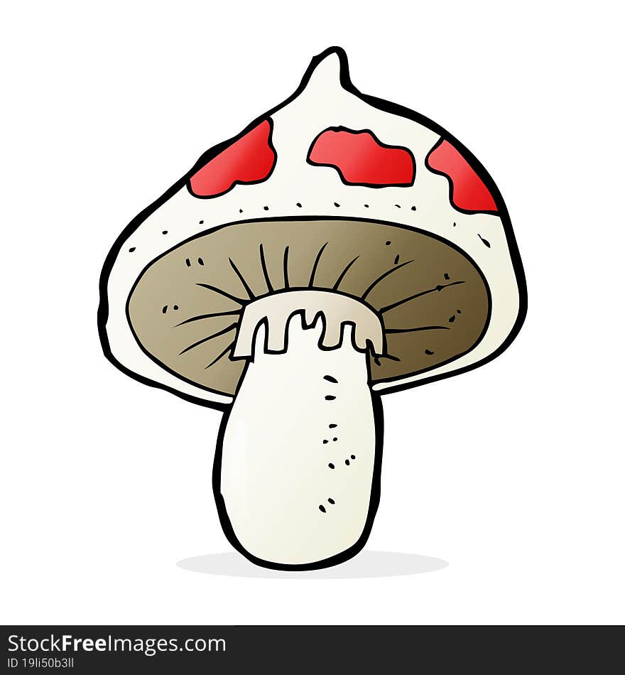 Cartoon Toadstool