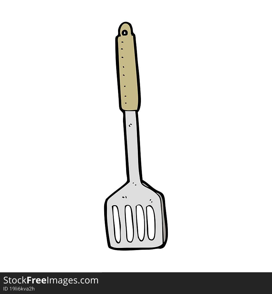 cartoon kitchen spatula