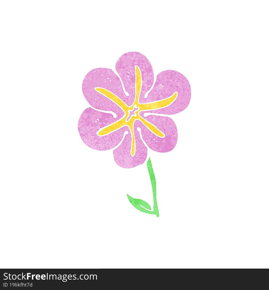 cartoon flower