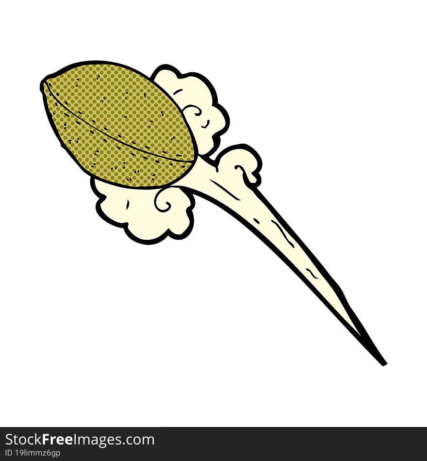 Throwing Football Cartoon