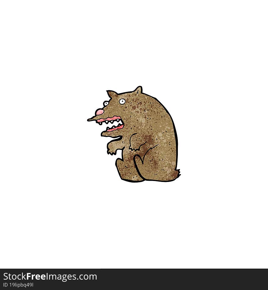 cartoon bear