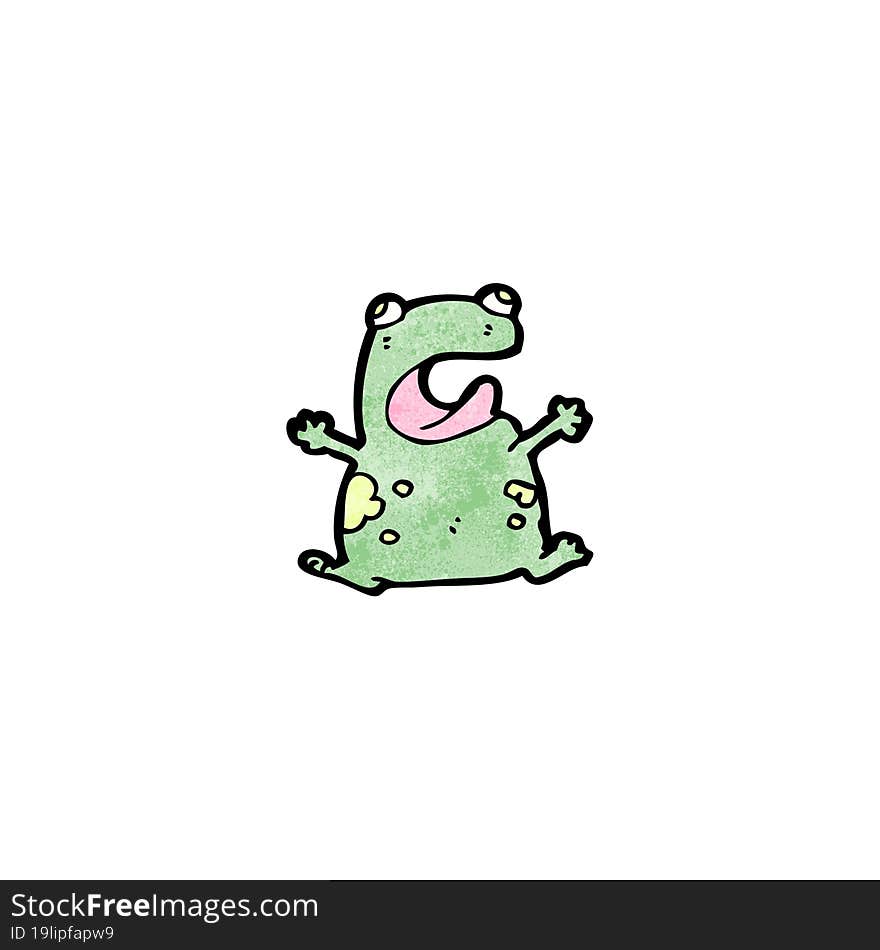 cartoon frog