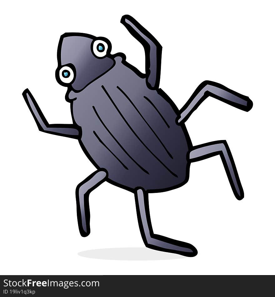 cartoon bug