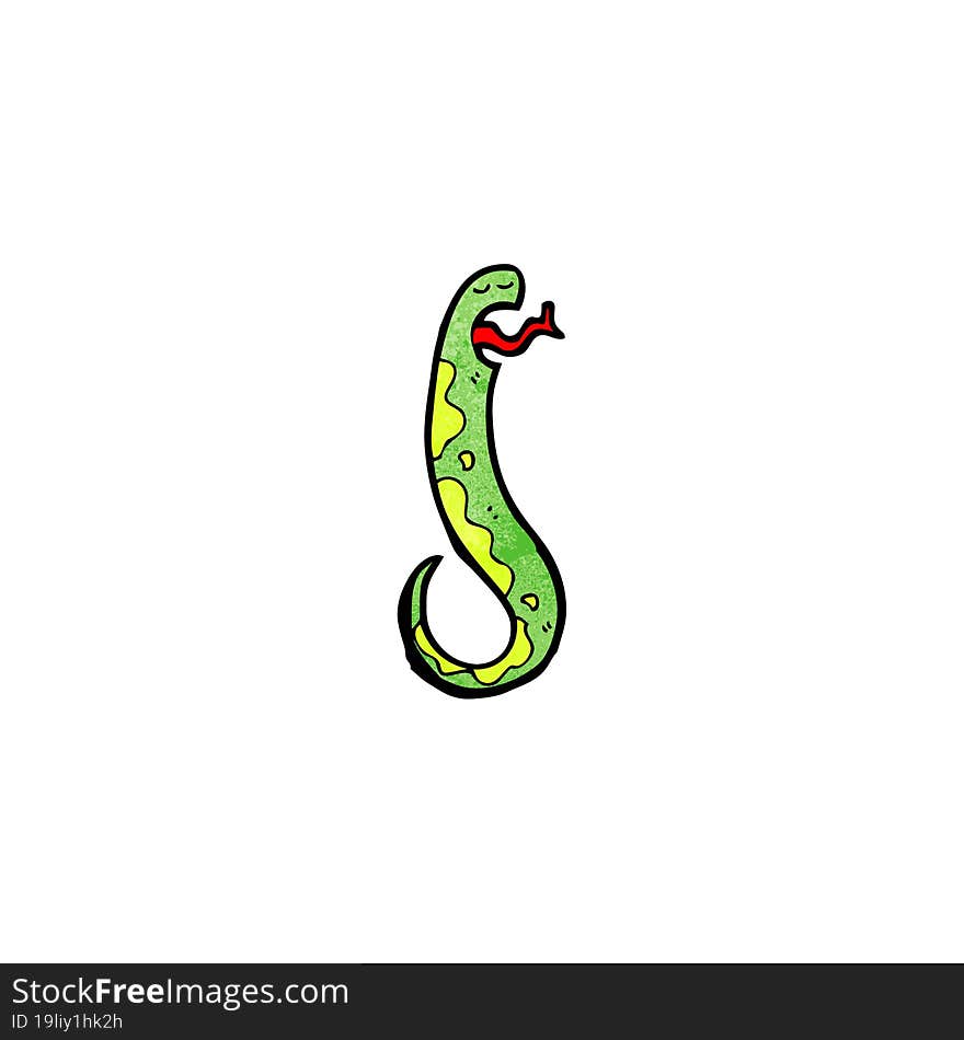 cartoon snake