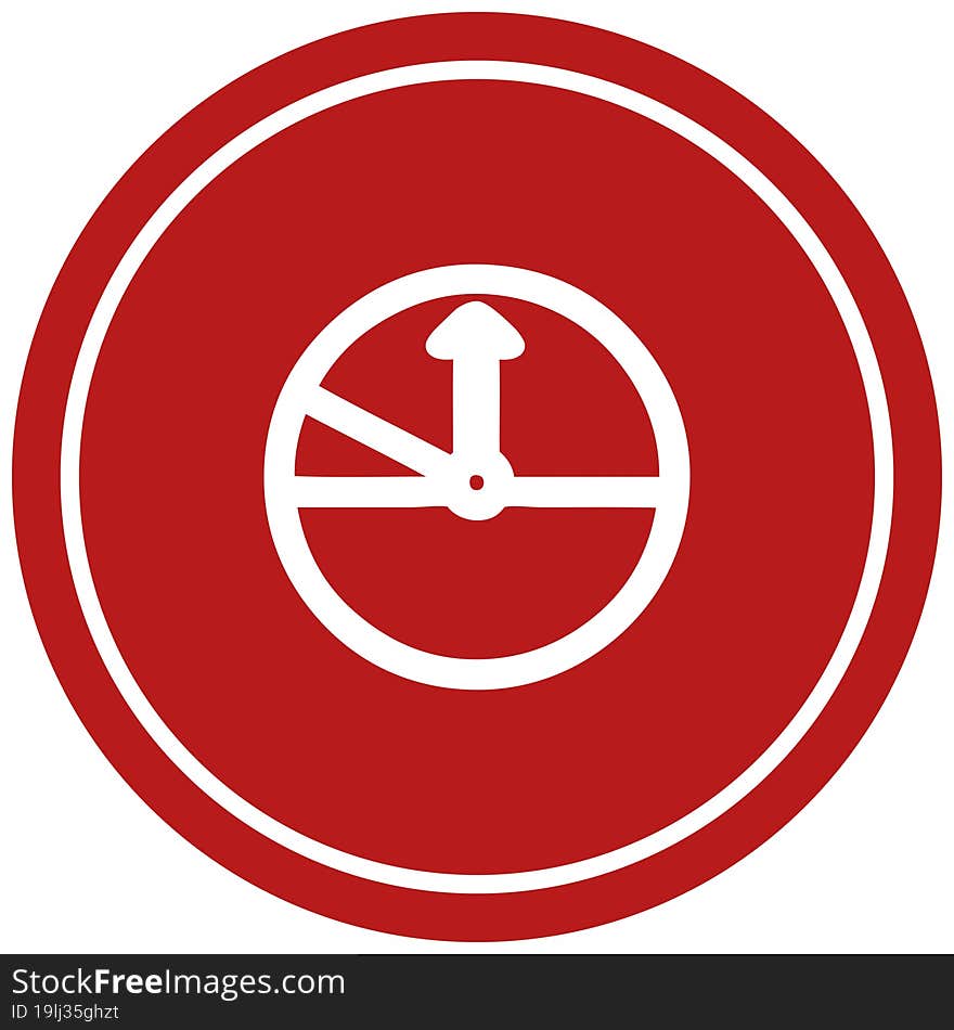 Speedometer Circular Icon