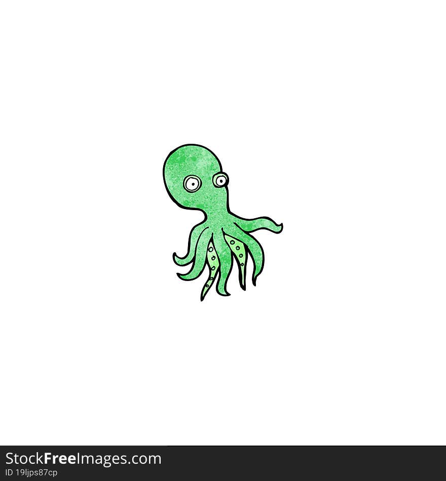 cartoon octopus