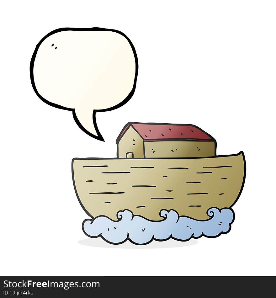 speech bubble cartoon noah s ark