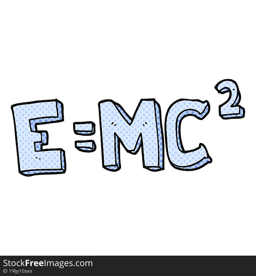 freehand drawn cartoon science formula