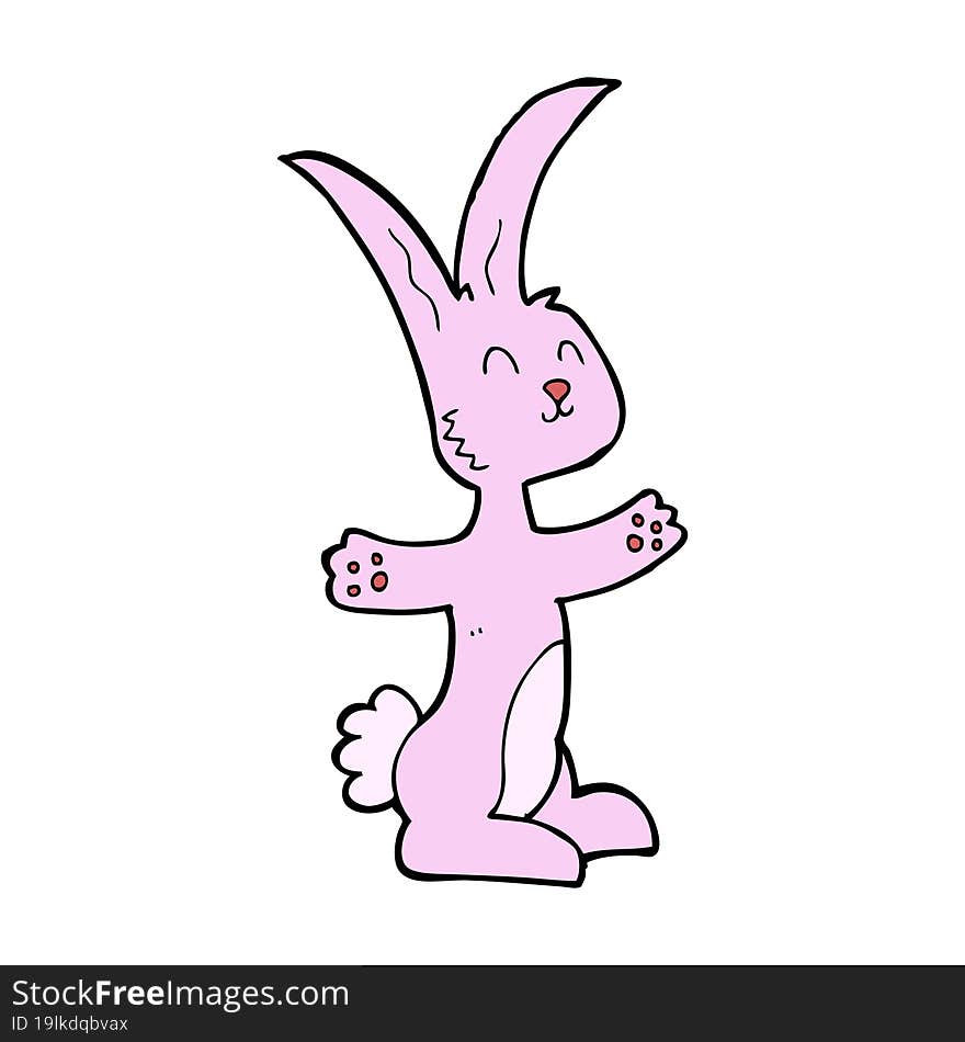 cartoon rabbit