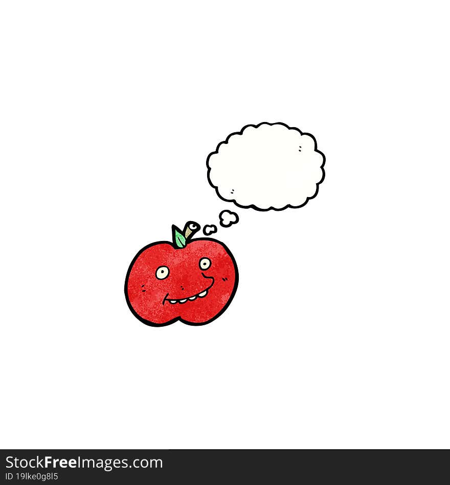 cartoon apple