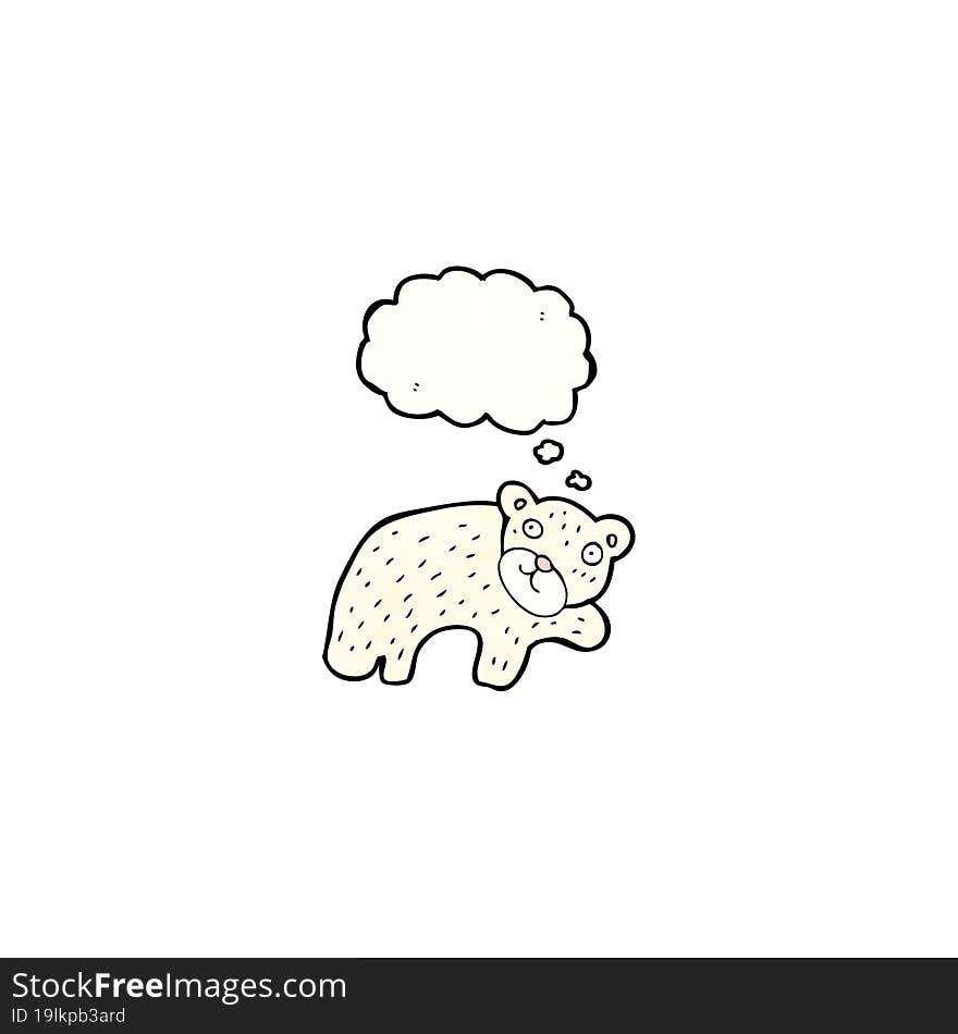 Cartoon Polar Bear